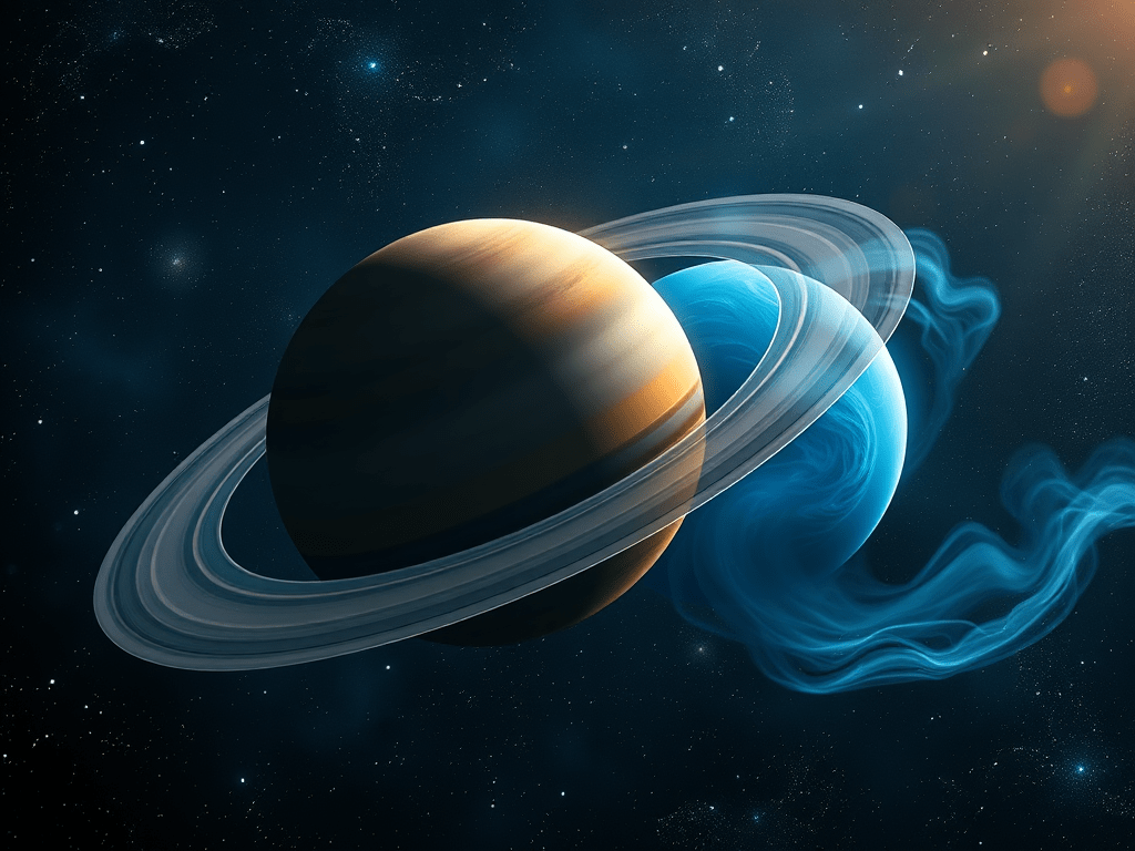 The Saturn-Neptune Conjunction